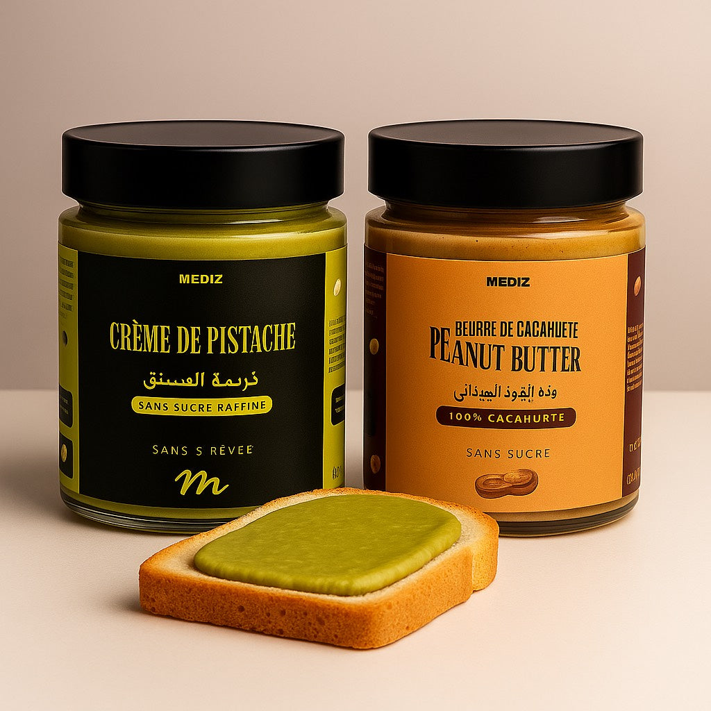 Duo Pistache & Cacahuète