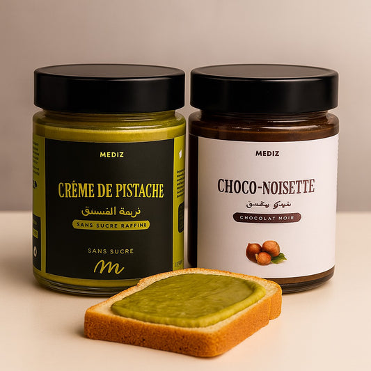 Duo Pistache & Choco-Noisette